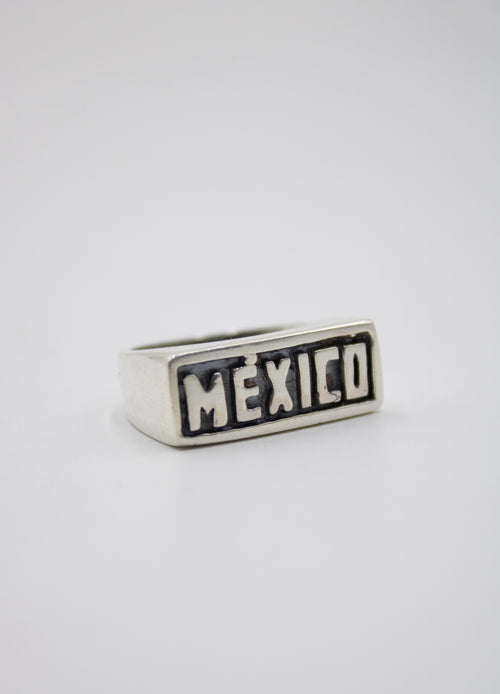 Anillo Placa Mexico