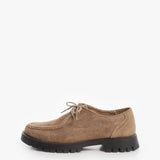 Chunky Shoes Suede Sand