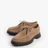 Chunky Shoes Suede Sand