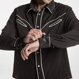 Camisa Vaquera Negro