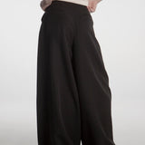 Pantalon Plisse Negro