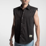 Camisa Trucker Negra
