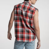 Camisa Trucker Roja