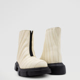 Quilted Boot Bone