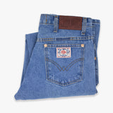 Bestial Club Boot Cut Pants 001 Light Blue