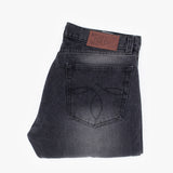 Boot Cut Pants 001 Washed Black