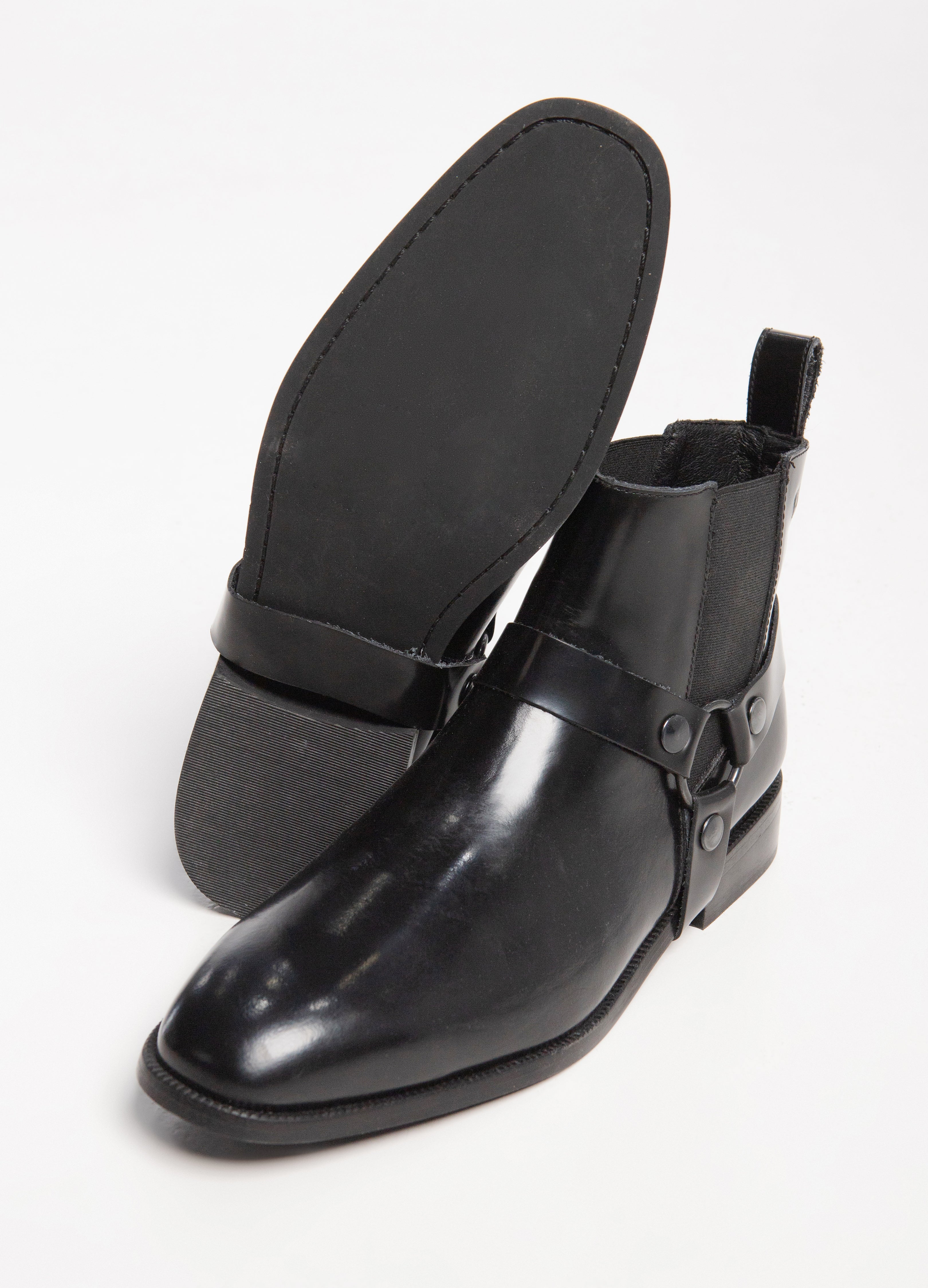 Comprar Botas Chelsea de Piel Color Negro Para Hombre | Thoro – THORO 650