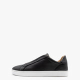 Sneaker Slip On Negro Deslavado