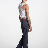 Straight Leg Jeans 002 Indigo Blue