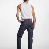 Straight Leg Jeans 002 Indigo Blue