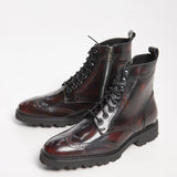 Brogue Boots Wine