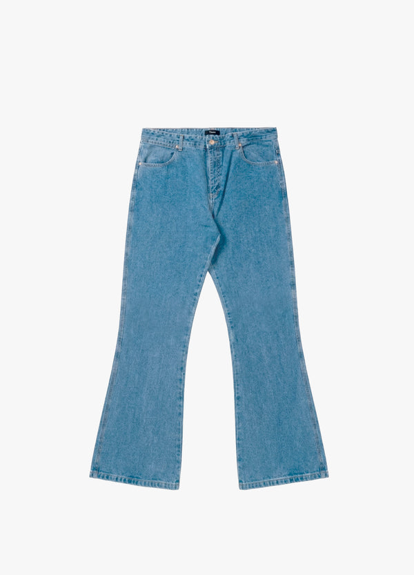 Pantalon Boot Cut Thoro Azul Claro