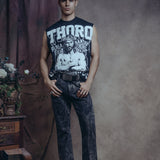 Pantalon Flare Caqui