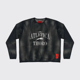 Football Mesh Jersey Negro