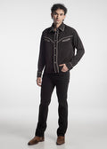 Camisa Vaquera Negro