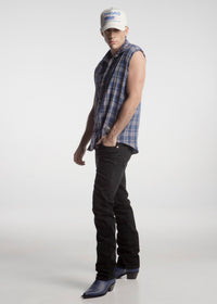 Camisa Trucker Azul