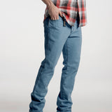 Pantalon Boot Cut Thoro Azul Claro