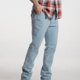 Pantalon Boot Cut Thoro Azul Claro