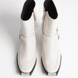 Pin-Up Boot Blanco