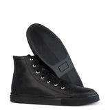 Vaggie Boot Negro Liso