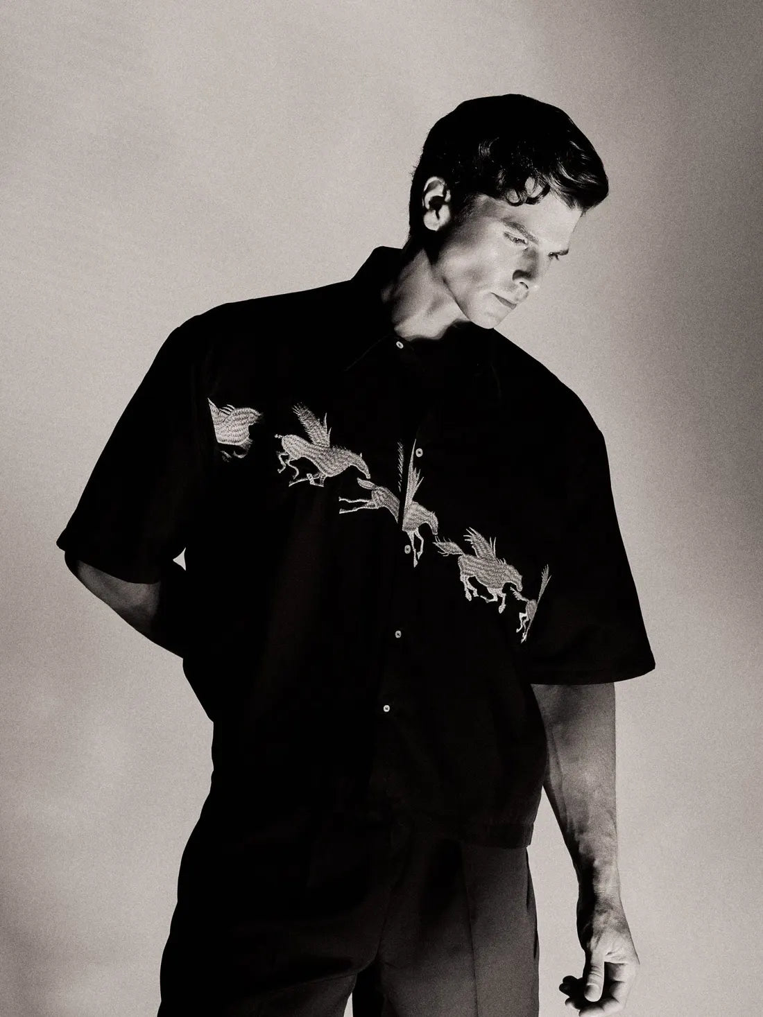 Luxe, camisa bordada
