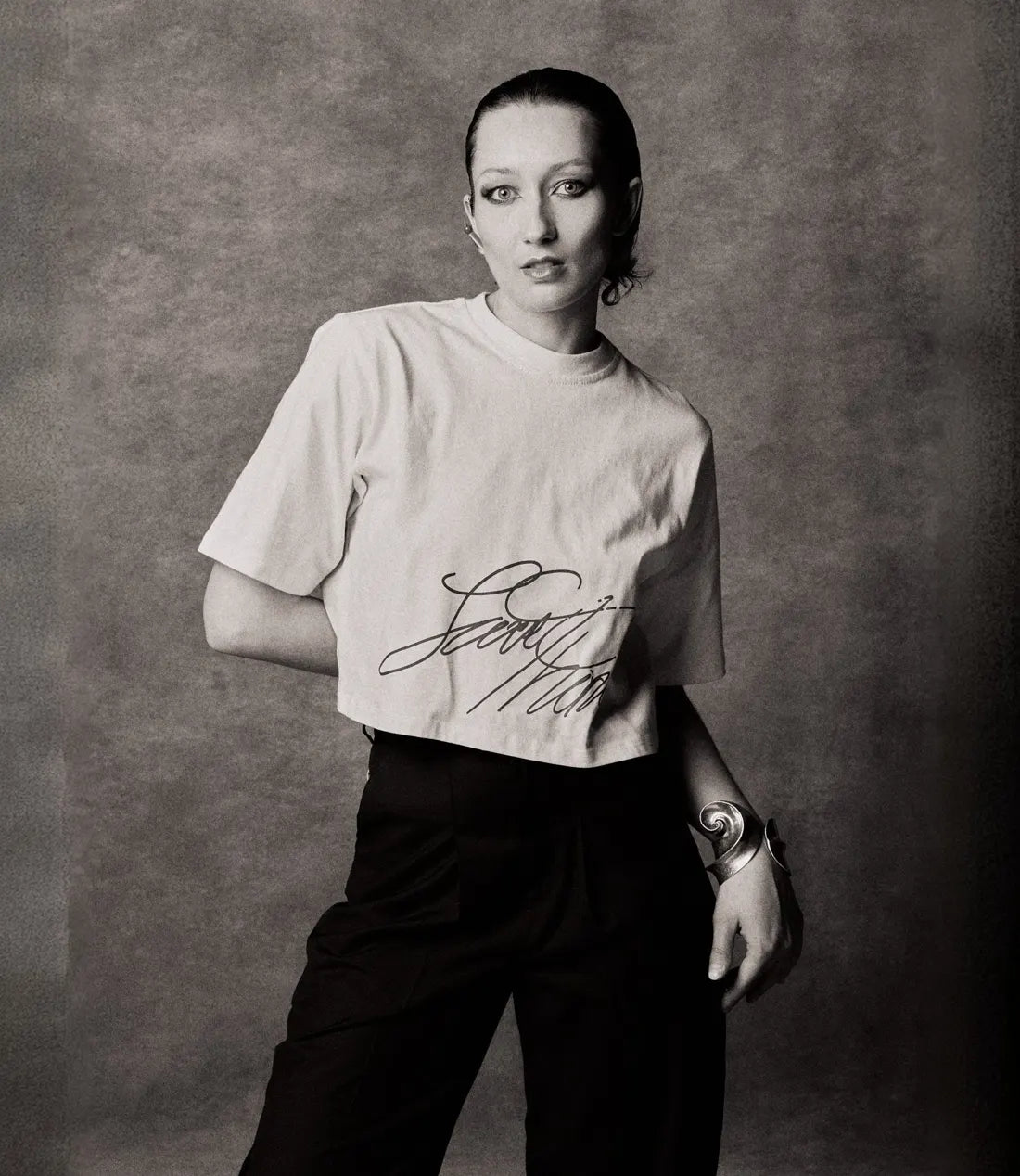 Luxe, playera con firma